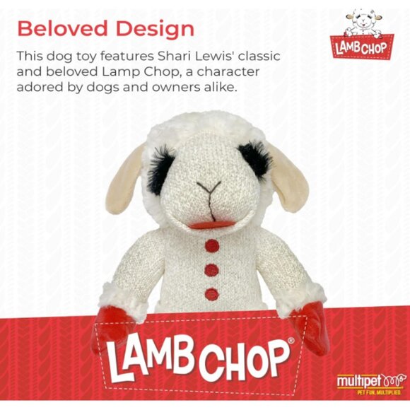 Lambchop Dog Toy - Picture 10 of 10